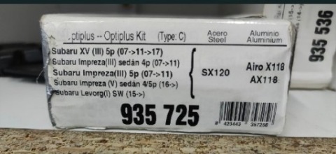 НАБІР CRUZ 935-725 БАЛКИ ДАХУ SUBARU XV IMPREZA LEVORG 