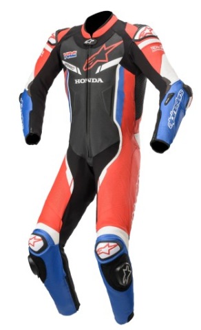 КОМБІНЕЗОН ШКІРЯНИЙ ALPINESTARS HONDA GP PRO V2 TECH-AIR JEDNOCZESCIOWY 56 