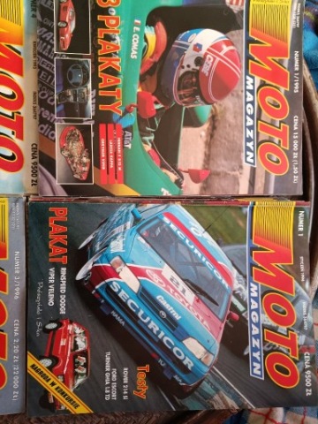 MIESIECZNIK MOTO MAGAZYN Z РОКІВ 1993 - 1998 37 SZT. 