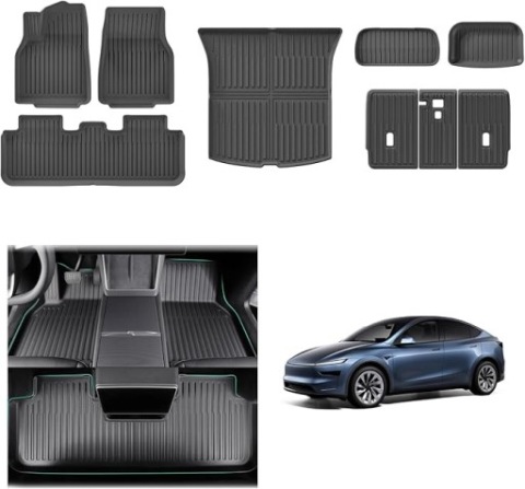 КИЛИМКИ TESLA ТИП Y JUNIPER 2025 2026, 9 ELEMENTOW 