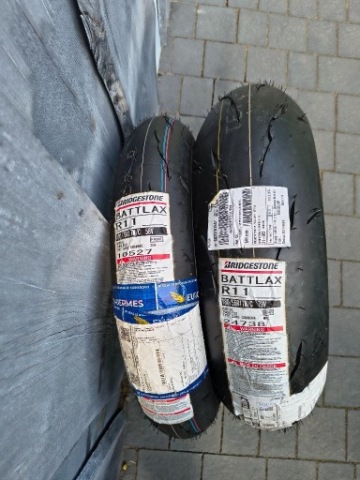 ШИНИ NA TOR BRIDGESTONE RACING R11 120/70 R17 + 180/55 R17 