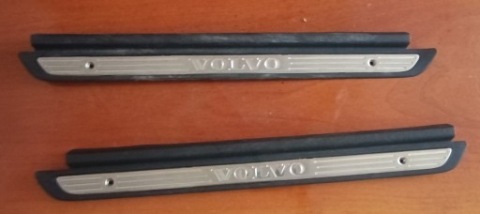 НАКЛАДКИ ПОРОГУ DO VOLVO V40 2004R УНІВЕРСАЛ 