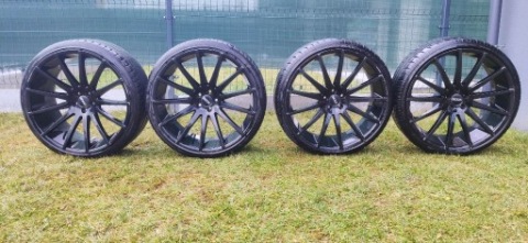 ТИТАНОВІ ДИСКИ 22 ДЮЙМІВ XIX EXOTIC ALLOYS X39 5X112 9J/10.5J ET35/38 + ШИНИ TPMS 