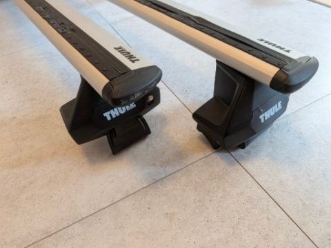 БАГАНИК НА ДАХ THULE KIA RIO IV RAPID 754 1860 WINGBAR 