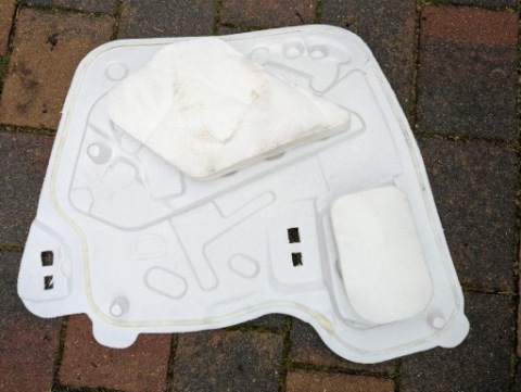 CITROEN C5 AIRCROSS NOISE INSULATION FILLING DOOR RIGHT PERID 2017- 