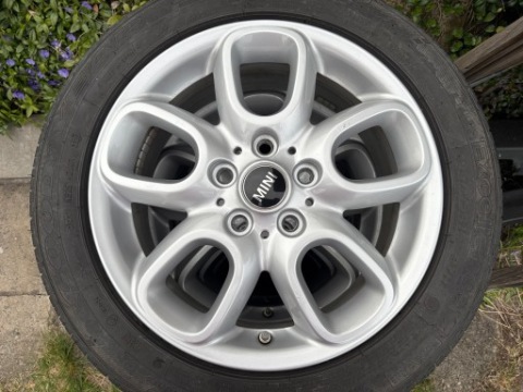 ЯК НОВЕ КОЛЕСА ЛІТНІ МІНІ COOPER ONE F55 F56 F57 RUN FLAT 