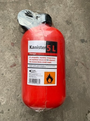 Kanister plastikowy 5l 