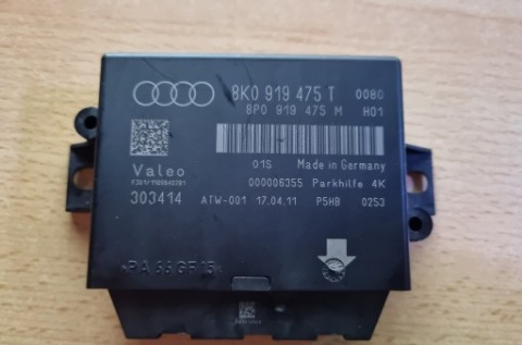 БЛОК КЕРУВАННЯ МОДУЛЬ ПАРКТРОНІК AUDI A4 B8 8K0919475T 8P0919475M 
