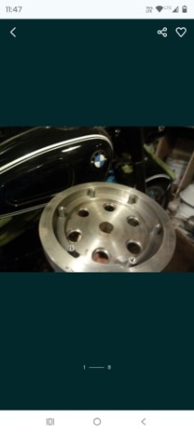 BMW R12 КОЛЕСО МАХОВИК 