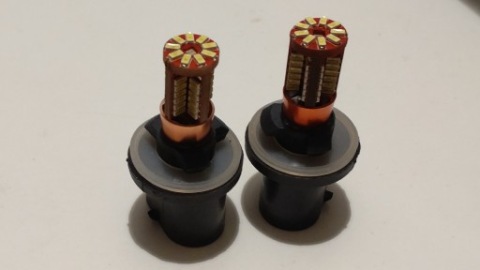 H27 880 PG13 ЛАМПОЧКИ LED (СВІТЛОДІОД) ПРОТИТУМАННІ 2 SZT. 