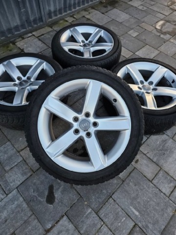 КОЛЕСА ДИСКИ 17 5X112 AUDI VW ET28 ВСЕСЕЗОННІ MICHELIN 