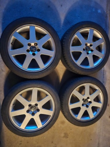 КОЛЕСА АЛЮ VOLVO V50 Z ШИНАМИ LETNIMI R17 