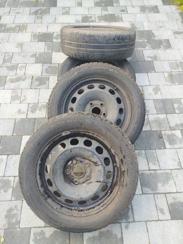 WHEELS FROM TIRES 205/55 R 16H 6JX16H2 SKODA YETI  