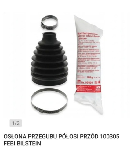 ЗАХИСТ ШАРНІРА RENAULT FEBI 100305 