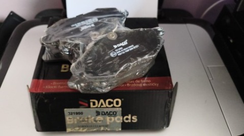 КОЛОДКИ ГАЛЬМІВНЕ ПЕРІД DACO 321950 CITROEN C2 C3 НОВЕ КОМПЛЕКТ 