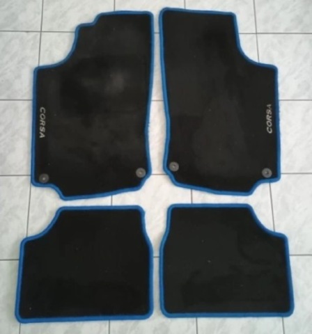 КИЛИМКИ MATERIALOWE DEDYKOWANE OPEL CORSA C 2000R. - 2006R. 3D / 5D 