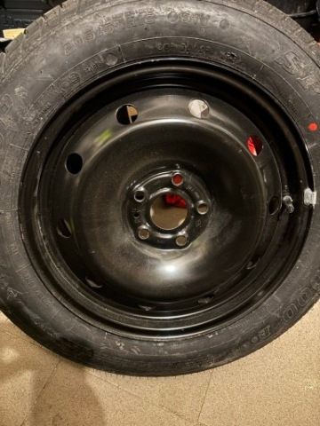 КОЛЕСО ЗАПАСНЕ DUNLOP 205 55 R16 Z ДИСК 