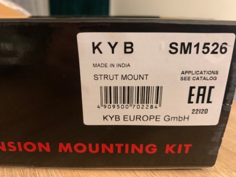 KAYABA ПОДУШКА АМОРТИЗАТОРУ NISSAN K12 SM1526 