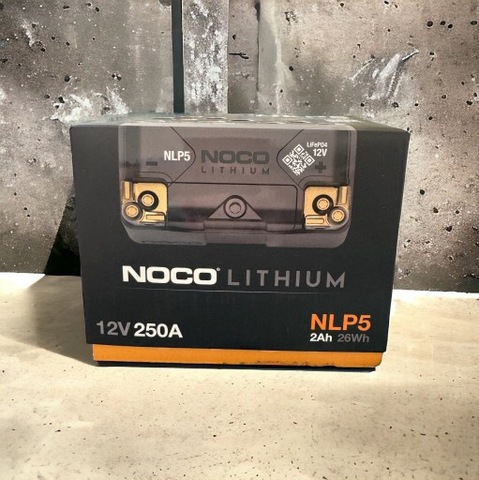 NOCO NLP5 BATERÍA PARA MOTOCICLETA 250A 12V 2AH  