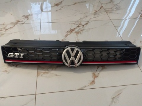РЕШІТКА РЕШІТКА РАДІАТОРА РАДІАТОРА БАМПЕРА ПЕРІД VW POLO V 6C GTI 6C0853651E 