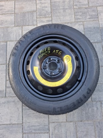 КОЛЕСО ДОКАТКА 15 ALFA ROMEO PIRELLI 125/80/ R15 ДОВІЗ ЗАПАС. ЗАПАСНЕ НОВЕ 