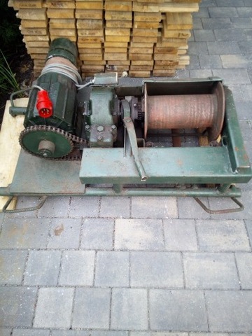 Wyciągarka od Stara plus Silnik elektryczny