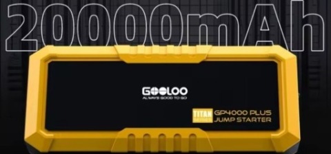 JUMP СТАРТЕР ПУСК POWERBANK BOOSTER GOOLOO GP4000 ПЛЮС 4000A 