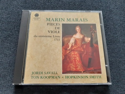 Marin Marais Pieces de Viole / SAVALL KOOPMAN CD  