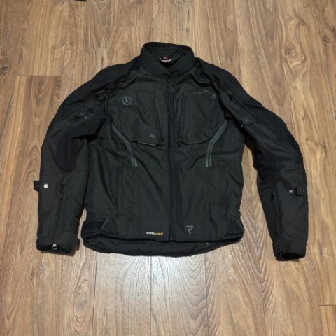 КУРТКА МОТОЦИКЛЕТНА REBELHORN BORG ЧОРНА (CORDURA)–ROZMIAR L–STAN IDEALNY! 