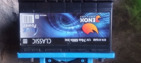 АКУМУЛЯТОР JENOX74AH 680A ТІЛЬКИ ZAMOSC I OKOLICE НЕ WYSYLAM 