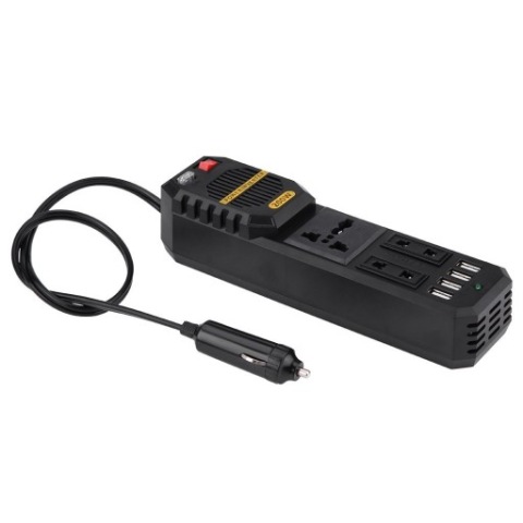 FALOWNIK ПЕРЕТВОРЮВАЧ НАПРУГИ 12V NA 220V 200W 4X USB 