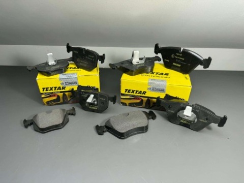 TEXTAR КОЛОДКИ ГАЛЬМІВНЕ КОМПЛЕКТ ПЕРІД ЗАД BMW 3 E46 Z4 E85 E86 X3 E83 