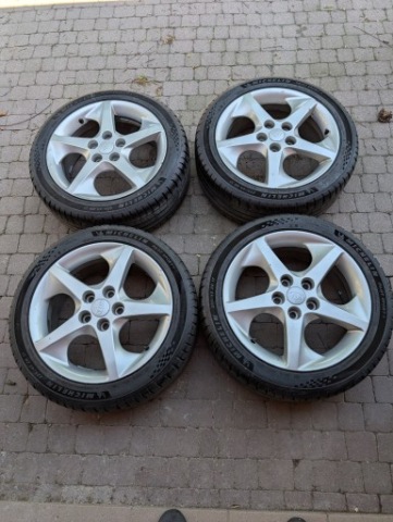 ДИСКИ KIA 7JX17 5X114,3 + ШИНИ MICHELIN ПУЛЬТ SPORT 5 DOT1124 225/45 R17 