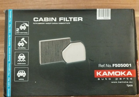 FILTER CABIN CARBON KAMOKA F505001 OPELASTRA II  