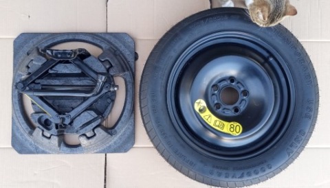 КОЛЕСО ДОКАТКА FORD C-MAX FOCUS ITP. T125/85R16 5X108 GOODYEAR 