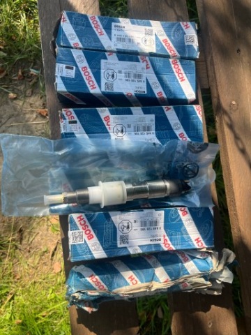 6X НОВИЙ ФОРСУНКА BOSCH 0445120186 MAN TGM TGL – ОРИГІНАЛ 