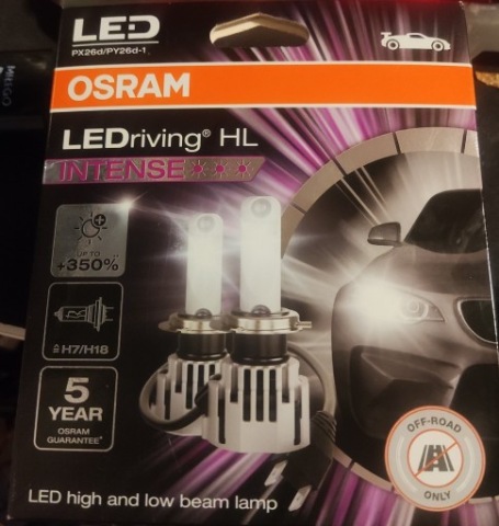 ЛАМПОЧКА OSRAM H7 21 W 64210DWINT-2HFB 