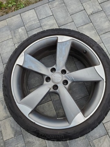 ROTORY AUDI R20 ДИСКИ Z ШИНАМИ UNIROYAL 