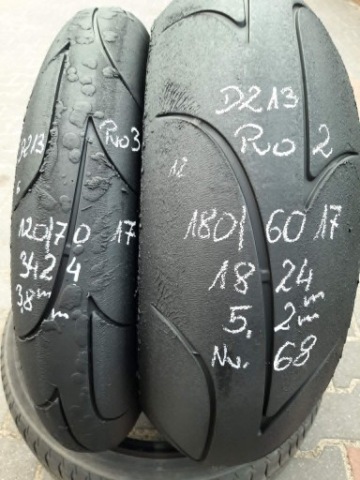 DUNLOP D213 PRO 2 180/60/17 120/70/17 КОМПЛЕКТ 