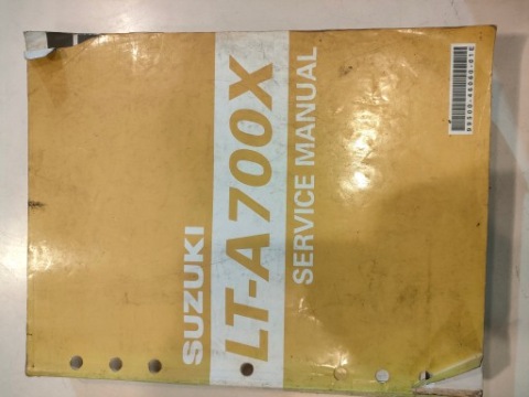 BOOK SERVICE SUZUKI LT-A700X SERWICE MECHANICS 