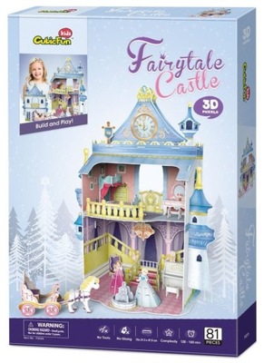 PUZZLE 3D Domek dla lalek Fairytale Castle