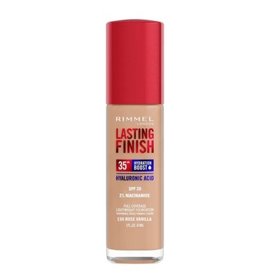 RIMMEL FLUID LASTING FINISH 150 ROSE VANILLA 30ML