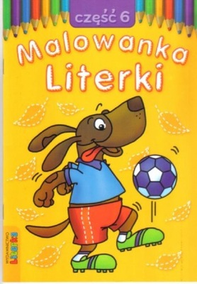 Malowanka. Literki, część 6