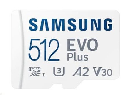 Karta micro SD SAMSUNG EVO Plus 512GB 130MB/s
