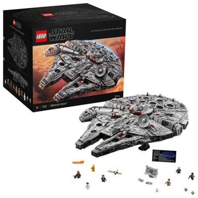 4w1 Lego Star Wars 75192 Sokół Millennium | Lego Dla Chłopców i Dorosłych