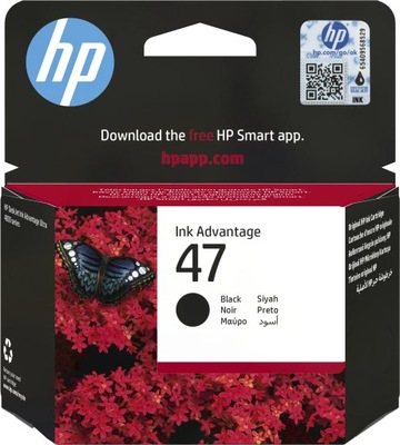 HP oryginalny ink / tusz 6ZD21AE, HP 47, black