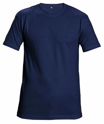 TEESTA koszulka bawełniana t-shirt GRANATOWA r.XXL