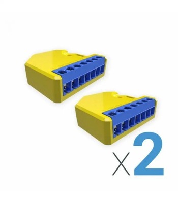 Shelly Shelly RGBW2 - 2 szt. Moduł sterujący taśmą LED 4x PWM 12/24V (WiFi)