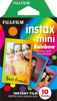 Wkłady ColorFilm Instax Mini RAINBOW 10/PK