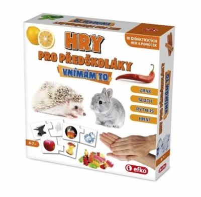EFKO Hry pro předškoláky - Vnímám to